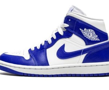 WMNS Air Jordan 1 Mid Kentucky Blue