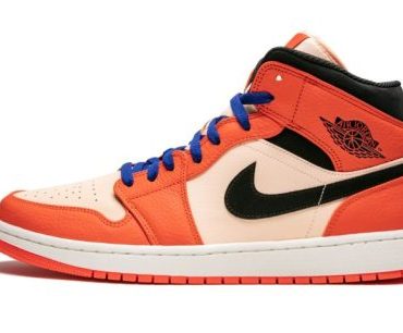 Air Jordan 1 Mid SE Team Orange