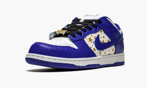SB Dunk Low Supreme – Stars – Hyper Blue