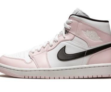 WMNS Air Jordan 1 Mid Barely Rose