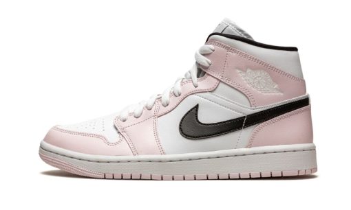 WMNS Air Jordan 1 Mid Barely Rose