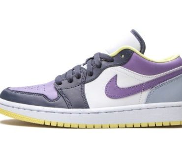 WMNS Air Jordan 1 Low SE Mismatched Purple / Magenta