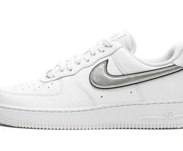 WMNS Air Force 1 Low White / Metallic Silver