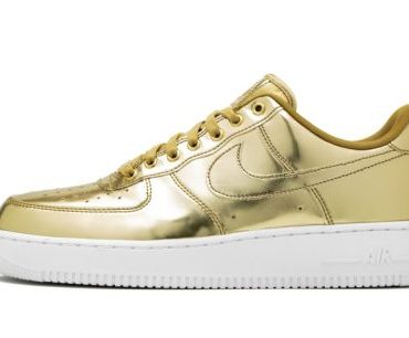 W Air Force 1 SP Metallic Gold
