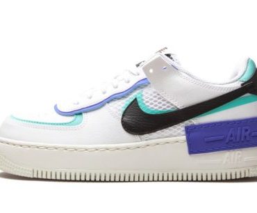 WMNS Air Force 1 Shadow White/ Multicolor