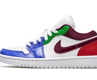 WMNS Air Jordan 1 Low SE White / Multicolor