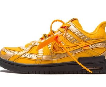 Air Rubber Dunk Off-White- University Gold