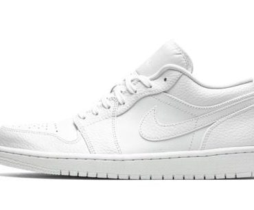 Air Jordan 1 Low Triple White