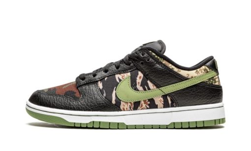 Dunk Low Black Multi-Camo