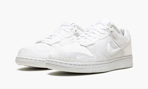Nike Dunk Low Dove Street Market Triple White Velvet