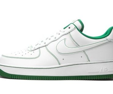 Air Force 1 Low '07 Contrast Stitch – White / Pine Green