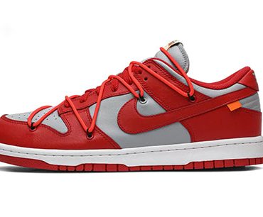 Off-White x Dunk Low 'University Red'