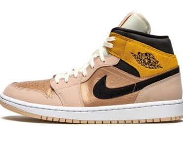 WMNS Air Jordan 1 Mid SE Particle Beige