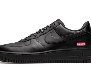 Air Force 1 Low Supreme – Mini Box Logo Black