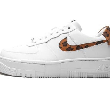 W AF1 Pixel SE Leopard