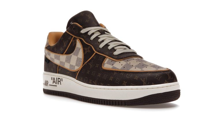 Nike Air Force 1 Low Louis Vuitton Monogram Brown Damier Azur