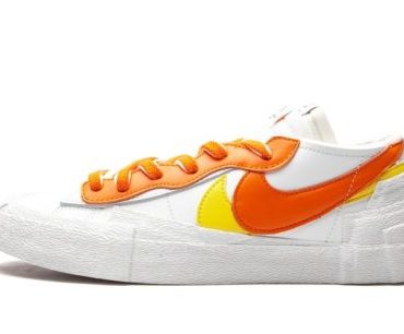 Blazer Low Sacai – Magma Orange