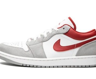AIR JORDAN 1 LOW SE White / Grey / Red