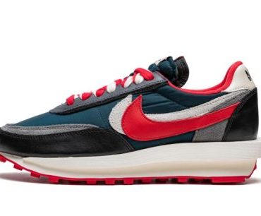 LDWaffle Undercover x Sacai – Midnight Spruce University Red