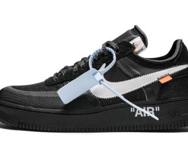 The 10: Nike Air Force 1 Low Off-White Black