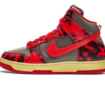 Dunk High 1985 SP Acid Wash – Red