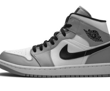 Air Jordan 1 Mid Light Smoke Grey