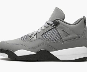 AIR JORDAN 4 RETRO (PS) Cool Grey