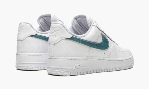 W Air Force 1 '07 ESS Glitter Swoosh – Celery