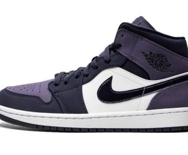 Air Jordan 1 Mid Sanded Purple