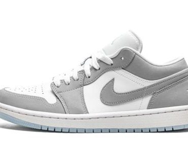 WMNS Air Jordan 1 Low White / Wolf Grey